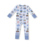 Angel Dear Angel Dear Convertible Romper For Babies Zip Snap Changing - Everetts Place Boutique - 