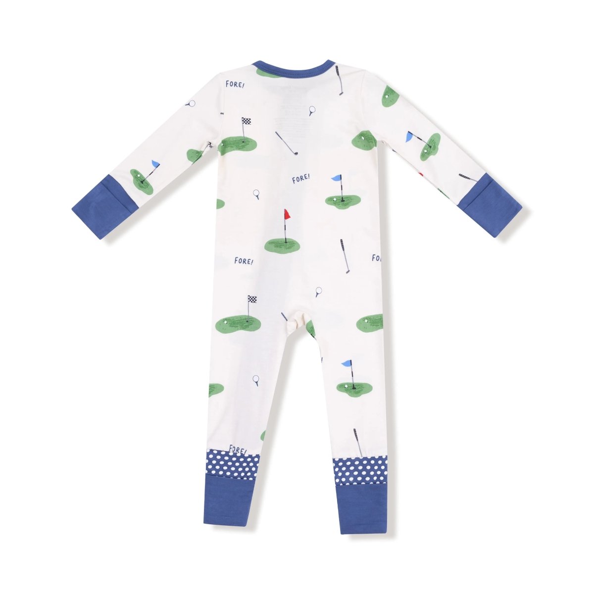 Angel Dear Angel Dear Convertible Romper Soft Bamboo Viscose Baby - Everetts Place Boutique - 