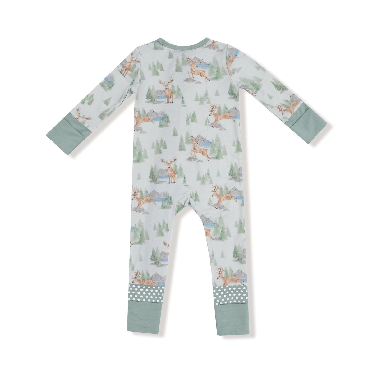 Angel Dear Angel Dear Convertible Romper Zip For Easy Baby Changing - Everetts Place Boutique - 