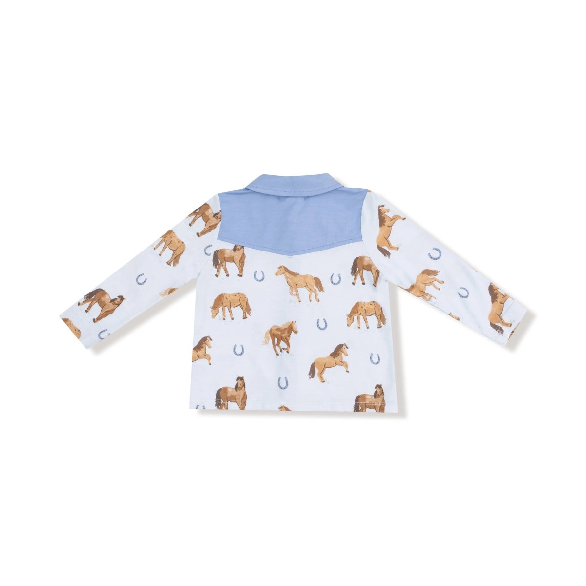 Angel Dear Angel Dear Cowboy Button Down and Pant Set for Kids - Everetts Place Boutique - 