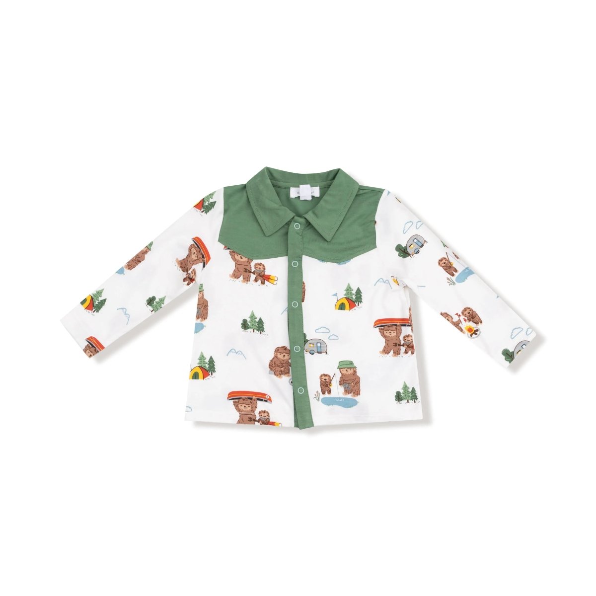 Angel Dear Angel Dear Cowboy Button Down and Pant Set for Kids - Everetts Place Boutique - 