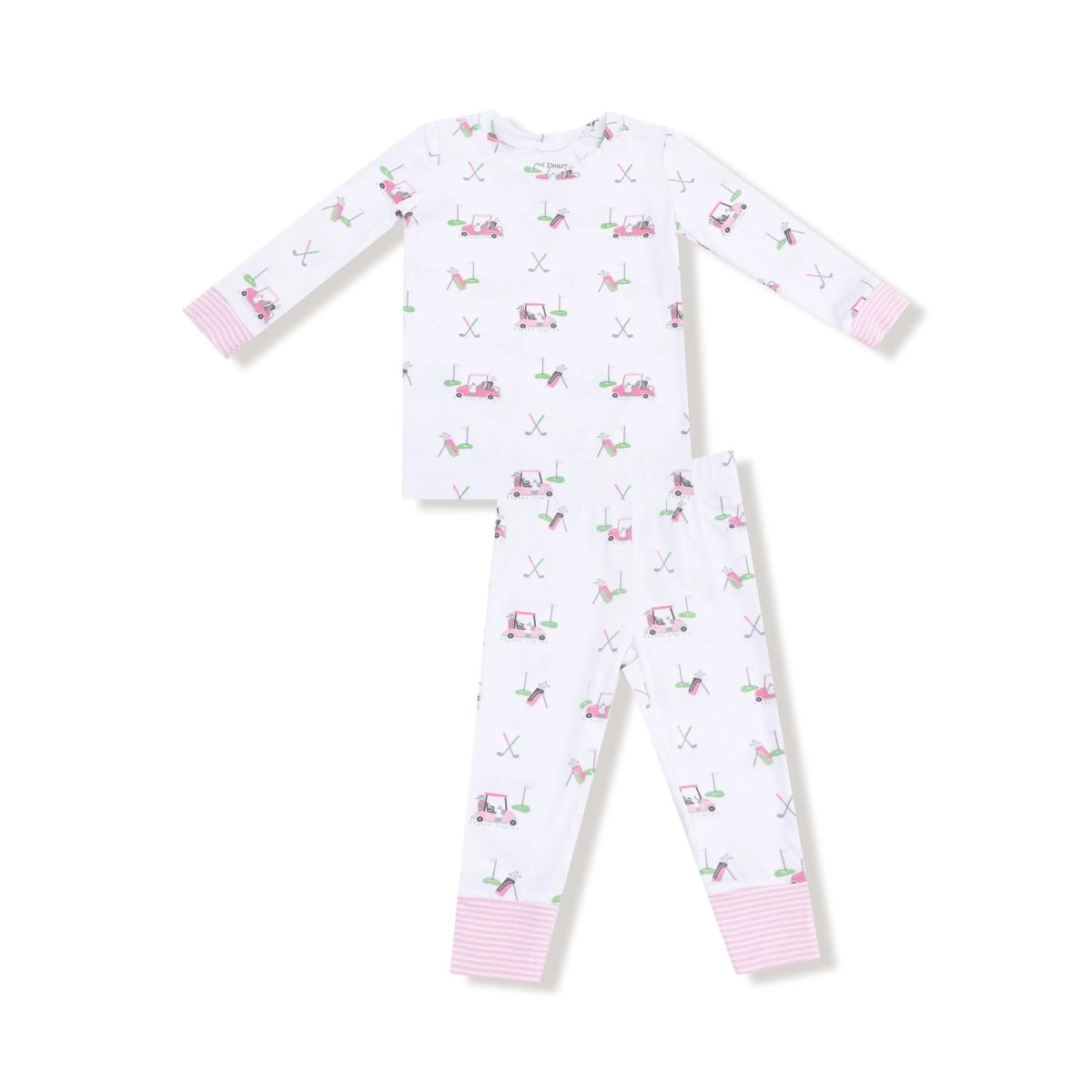 Angel Dear Angel Dear Cozy Long Sleeve Loungewear Set For Kids - Everetts Place Boutique - 