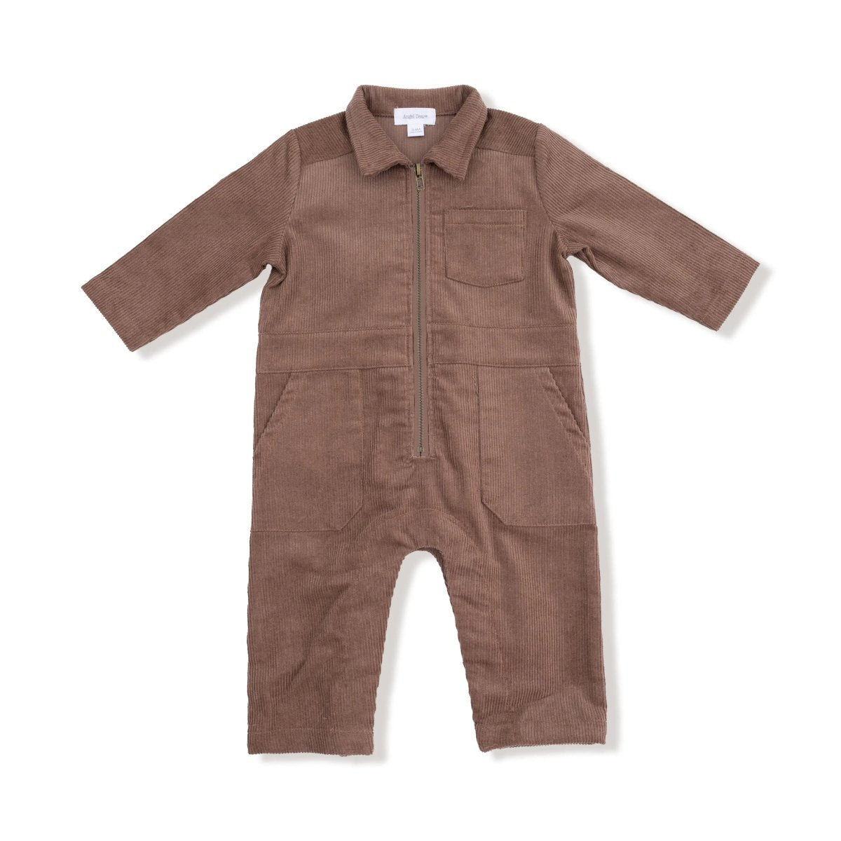 Angel Dear Angel Dear Cozy Soft Retro Corduroy Jumpsuit For Baby - Everetts Place Boutique - 