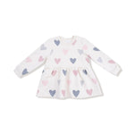 Angel Dear Angel Dear Drop Waist Dress French Terry For Girls - Everetts Place Boutique - 