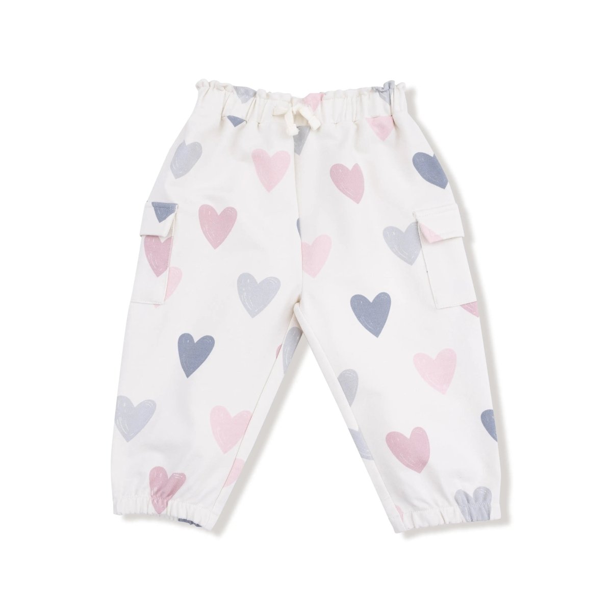 Angel Dear Angel Dear French Terry Cargo Pants For Kids With Pockets - Everetts Place Boutique - 