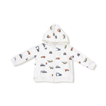 Angel Dear Angel Dear French Terry Zip Hoodie And Jogger Set For Baby - Everetts Place Boutique - 
