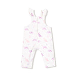 Angel Dear Angel Dear Front Placket Ruffle Corduroy Overall For Baby - Everetts Place Boutique - 