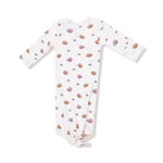 Angel Dear Angel Dear Knotted Baby Gown Butter Soft Comfort Nighttime - Everetts Place Boutique - 