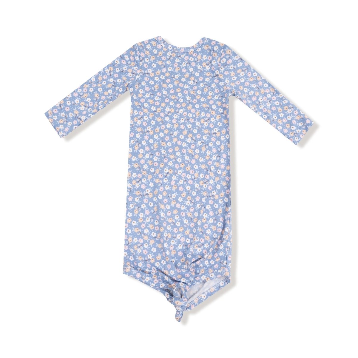 Angel Dear Angel Dear Knotted Baby Gown Butter Soft Sleepwear Newborn - Everetts Place Boutique - 