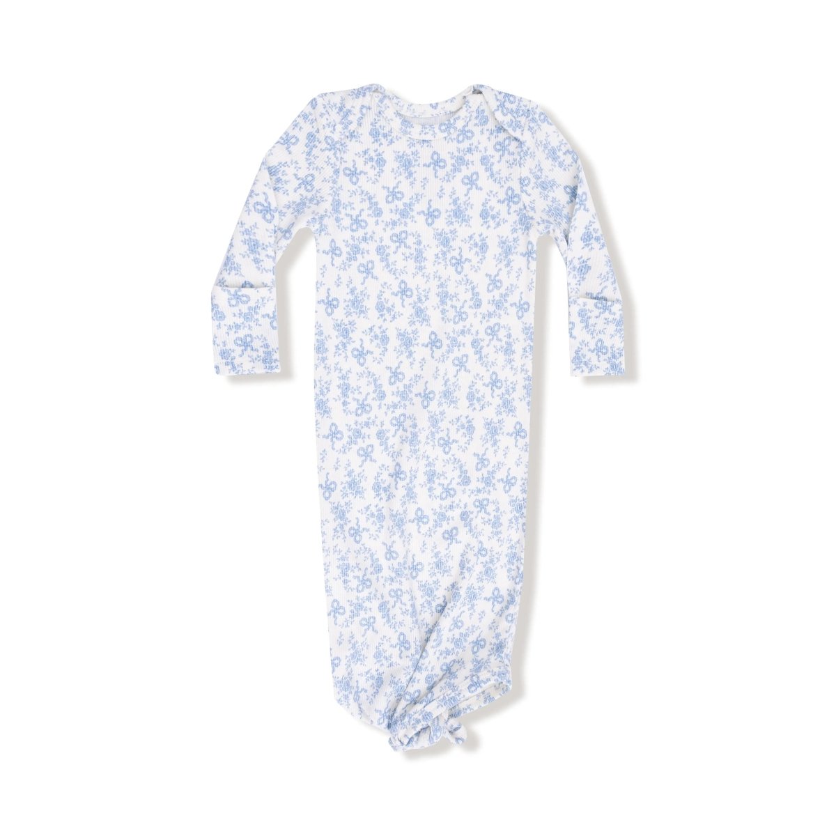 Angel Dear Angel Dear Knotted Baby Gown Buttery Soft Comfort For Sleep - Everetts Place Boutique - 