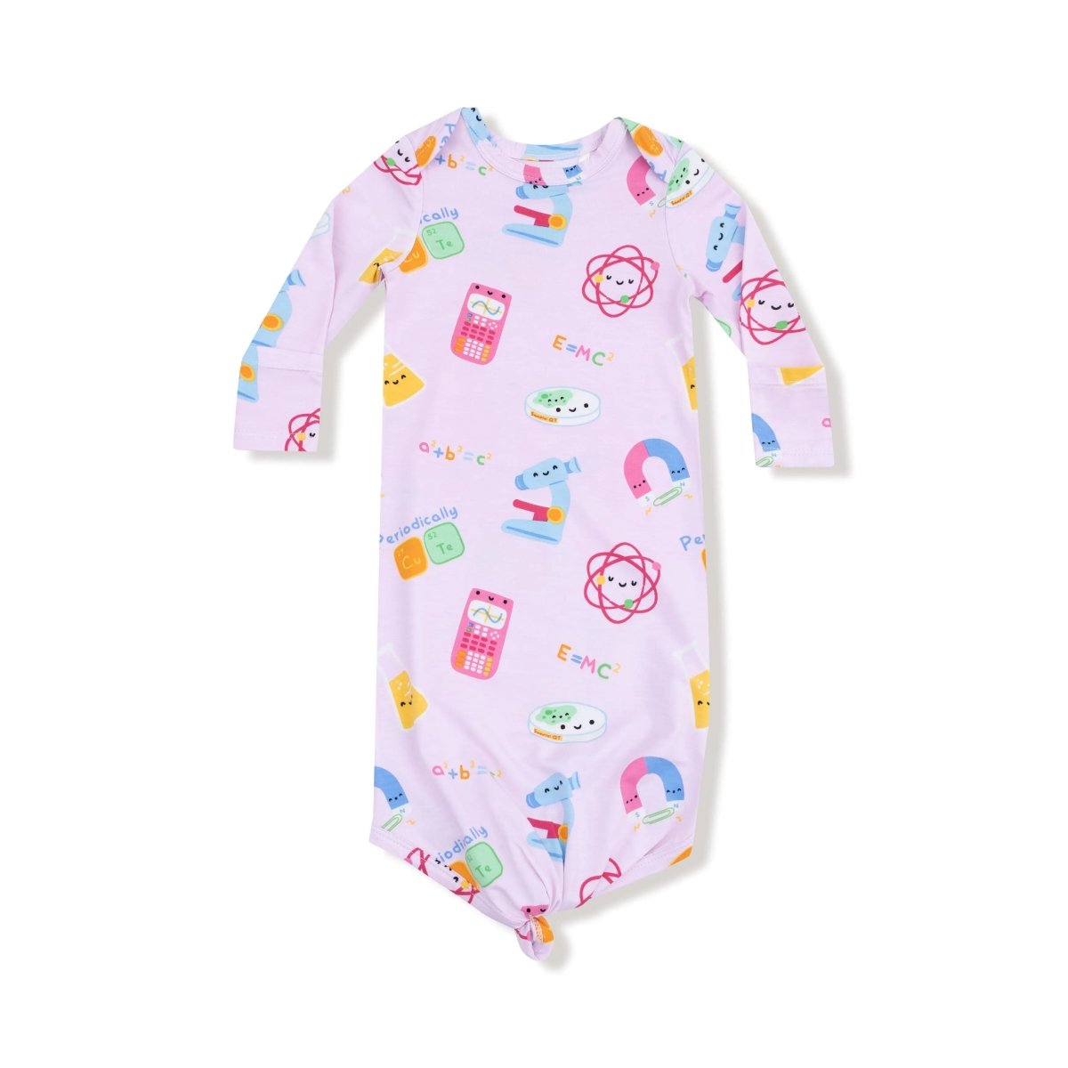 Angel Dear Angel Dear Knotted Baby Gown For Newborn Comfort Snug - Everetts Place Boutique - 