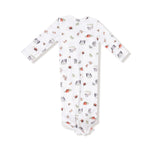 Angel Dear Angel Dear Knotted Baby Gown For Sweet Dreams Newborn - Everetts Place Boutique - 