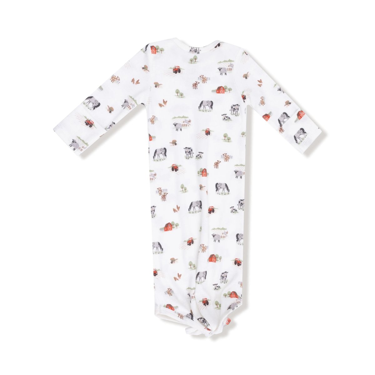 Angel Dear Angel Dear Knotted Baby Gown For Sweet Dreams Newborn - Everetts Place Boutique - 