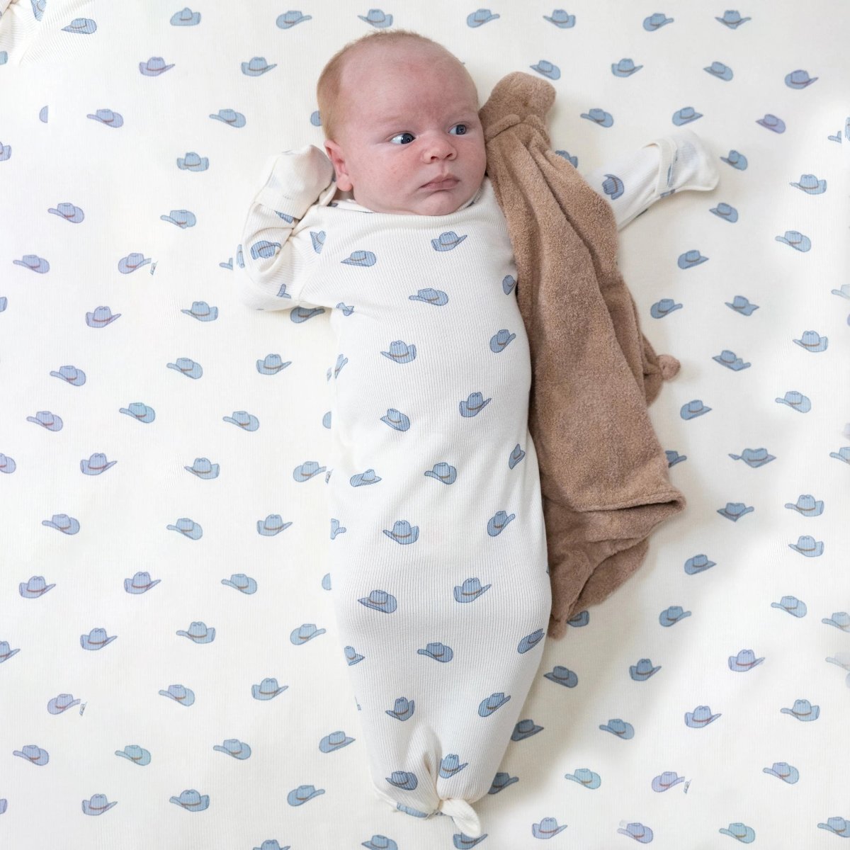 Angel Dear Angel Dear Knotted Baby Gown For Ultra Cozy Sleepwear - Everetts Place Boutique - 