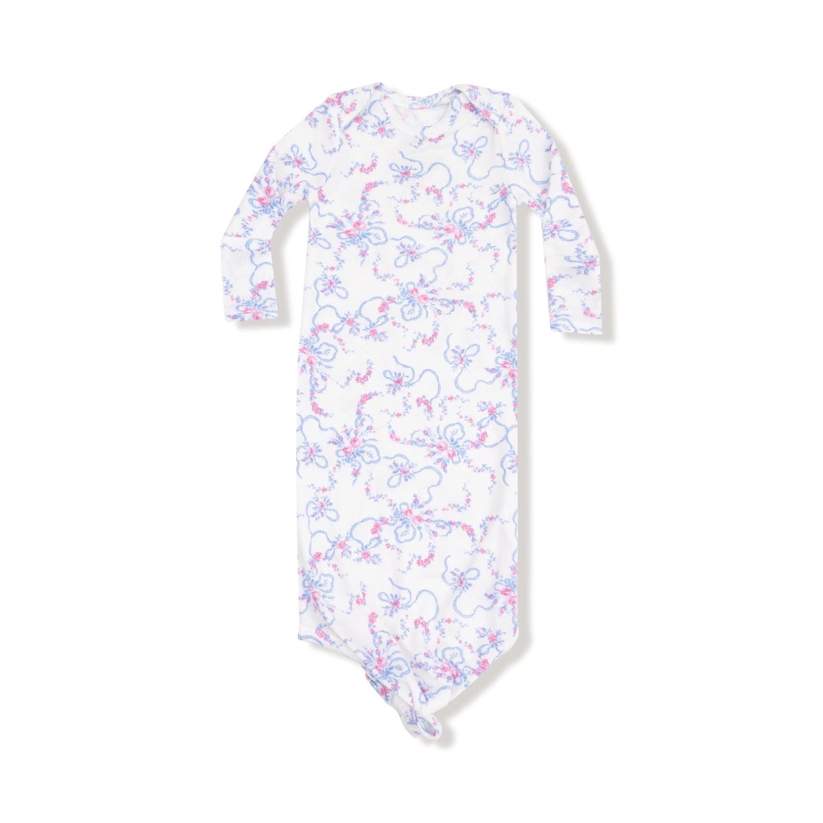 Angel Dear Angel Dear Knotted Baby Gown Soft Buttersoft Sleepwear - Everetts Place Boutique - 
