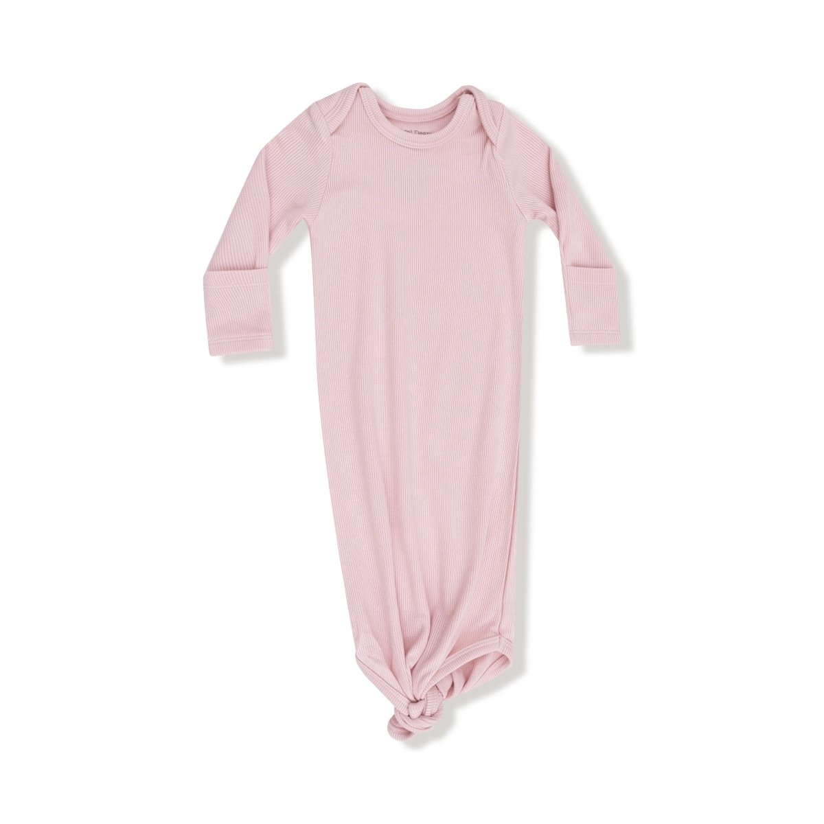 Angel Dear Angel Dear Knotted Baby Gown Soft Buttery Fabric Newborn - Everetts Place Boutique - 