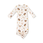Angel Dear Angel Dear Knotted Baby Gown Soft Comfort For Newborns - Everetts Place Boutique - 