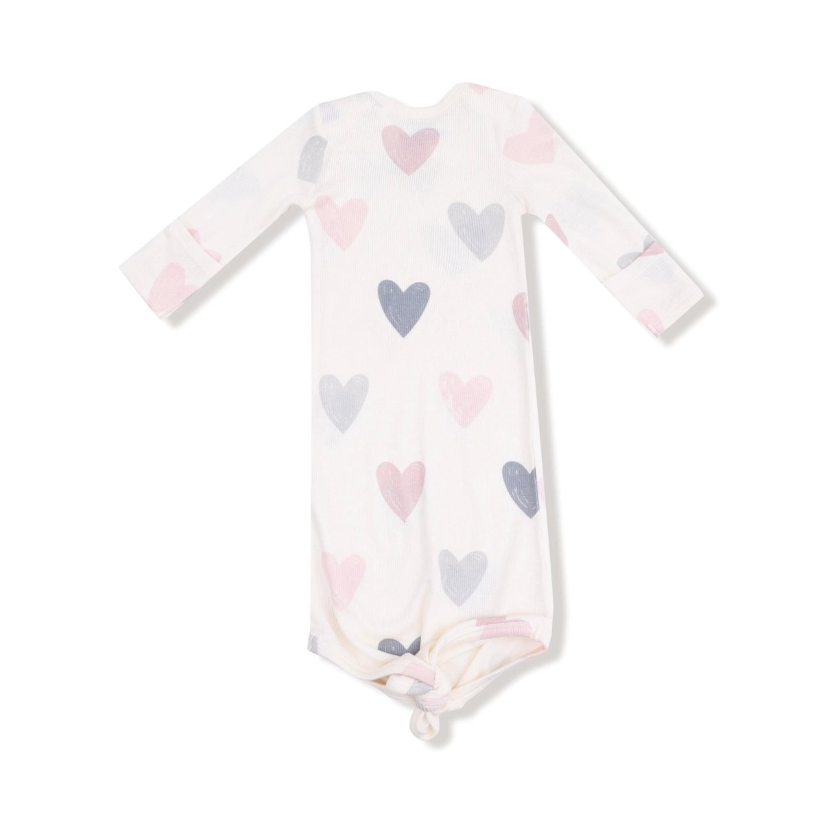Angel Dear Angel Dear Knotted Baby Gown Soft Comfort For Newborns - Everetts Place Boutique - 