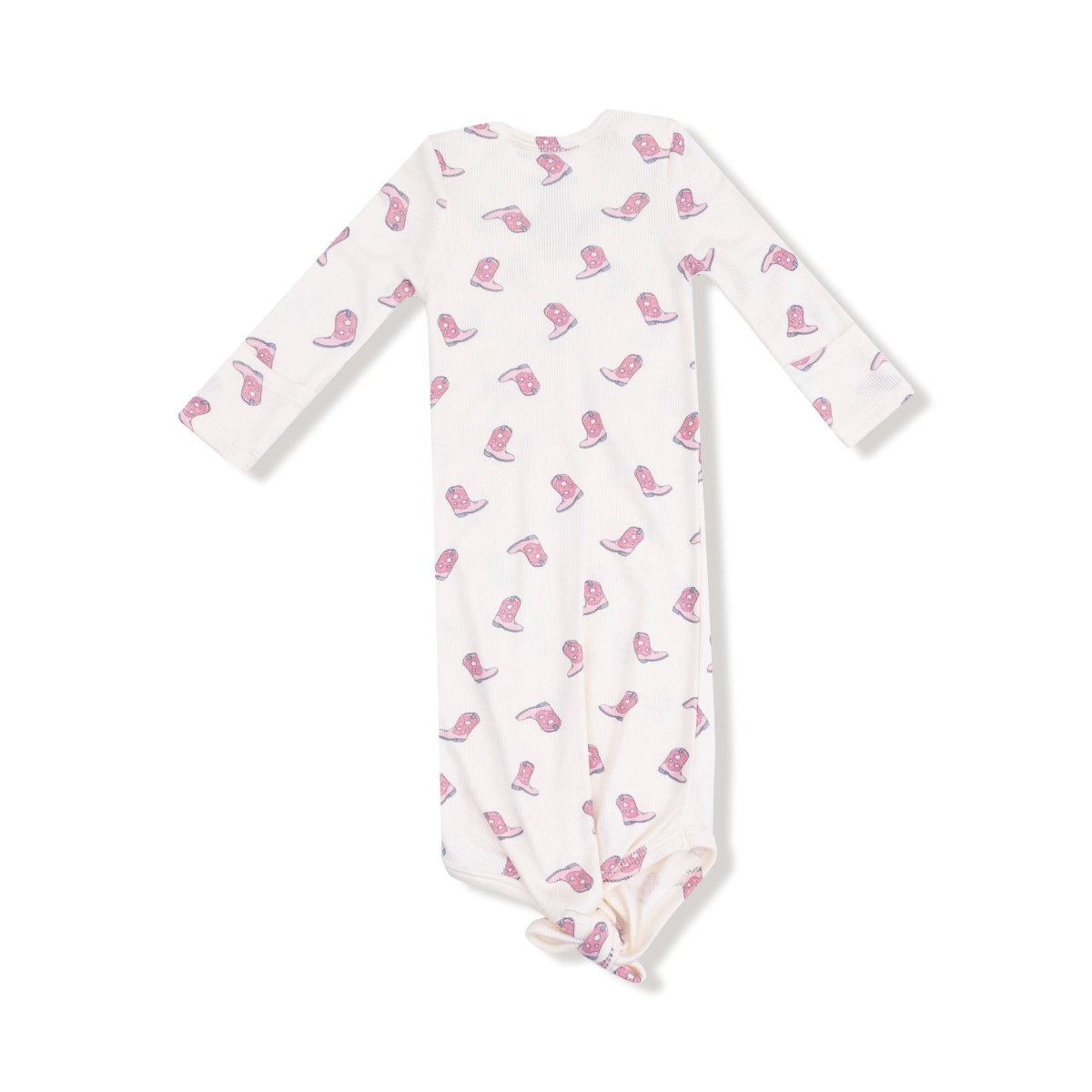 Angel Dear Angel Dear Knotted Baby Gown Ultra Soft Nighttime Comfort - Everetts Place Boutique - 