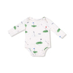 Angel Dear Angel Dear Lap Shoulder Bamboo Long Sleeve Bodysuit - Everetts Place Boutique - 