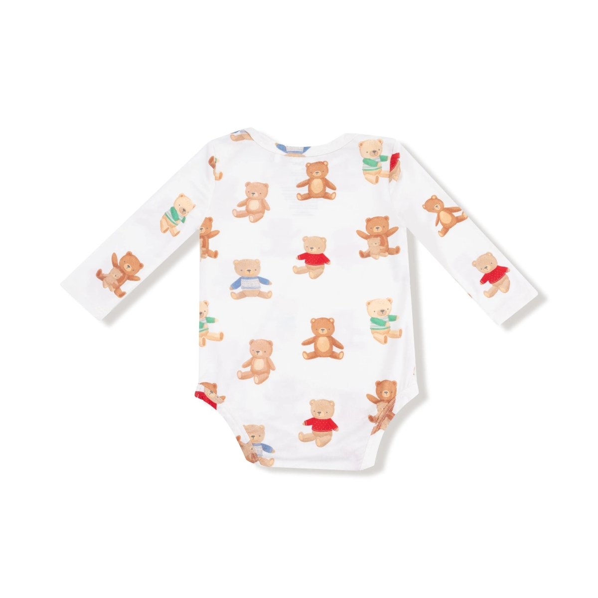 Angel Dear Angel Dear Lap Shoulder Bamboo Long Sleeve Bodysuit Baby - Everetts Place Boutique - 