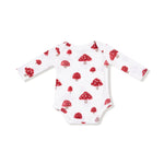 Angel Dear Angel Dear Lap Shoulder Bodysuit Long Sleeve Thermal Waffle - Everetts Place Boutique - 