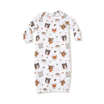 Angel Dear Angel Dear Lap Shoulder Gown Baby Sleepwear Bamboo Fabric - Everetts Place Boutique - 