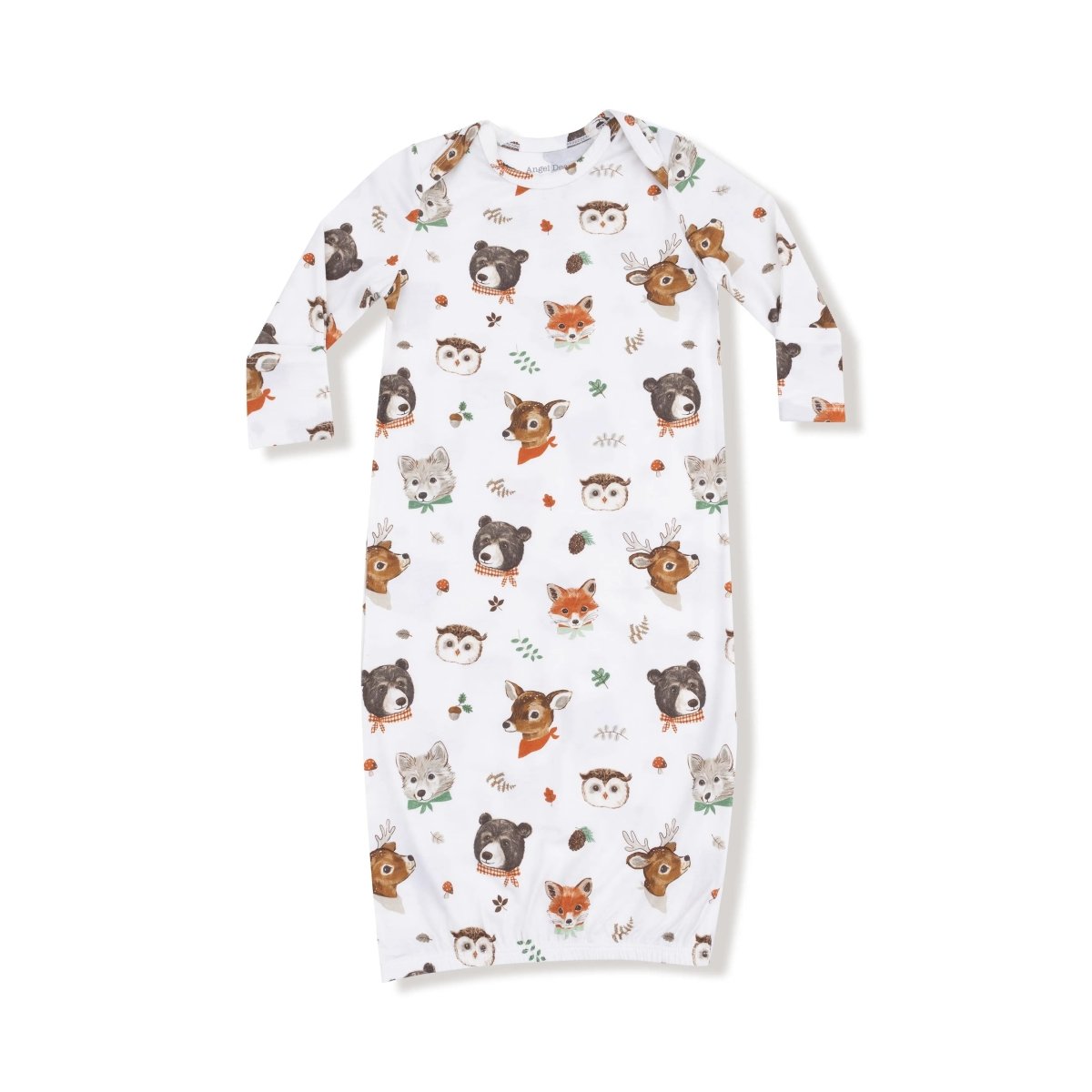 Angel Dear Angel Dear Lap Shoulder Gown Baby Sleepwear Bamboo Fabric - Everetts Place Boutique - 