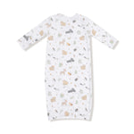 Angel Dear Angel Dear Lap Shoulder Gown Bamboo Sleepwear For Babies - Everetts Place Boutique - 