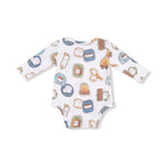 Angel Dear Angel Dear Lap Shoulder Long Sleeve Bamboo Bodysuit Baby - Everetts Place Boutique - 