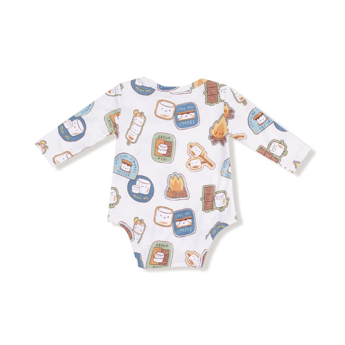 Angel Dear Angel Dear Lap Shoulder Long Sleeve Bamboo Bodysuit Baby - Everetts Place Boutique - 