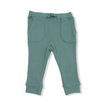 Angel Dear Angel Dear Long Sleeve Henley Top and Waffle Jogger Set - Everetts Place Boutique - 