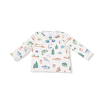 Angel Dear Angel Dear Long Sleeve Henley Top and Waffle Jogger Set - Everetts Place Boutique - 