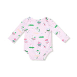 Angel Dear Angel Dear Long Sleeve Lap Shoulder Baby Bodysuit Bamboo - Everetts Place Boutique - 