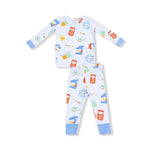 Angel Dear Angel Dear Long Sleeve Loungewear Set Cozy Nightwear - Everetts Place Boutique - 