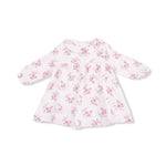 Angel Dear Angel Dear Long Sleeve Petal Collar Dress And Leggings Set - Everetts Place Boutique - 