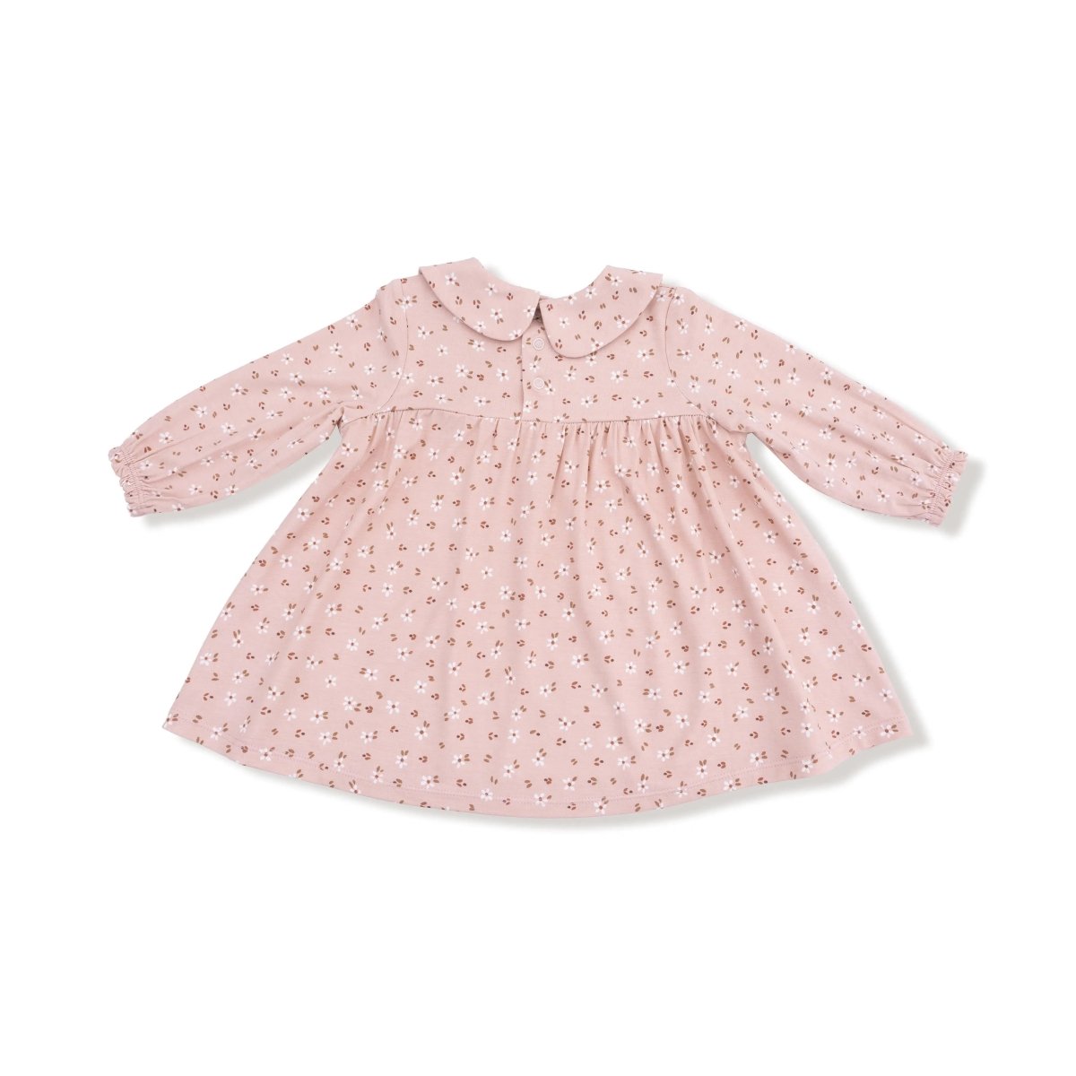 Angel Dear Angel Dear Long Sleeve Peter Pan Collar Dress Diaper Cover - Everetts Place Boutique - 