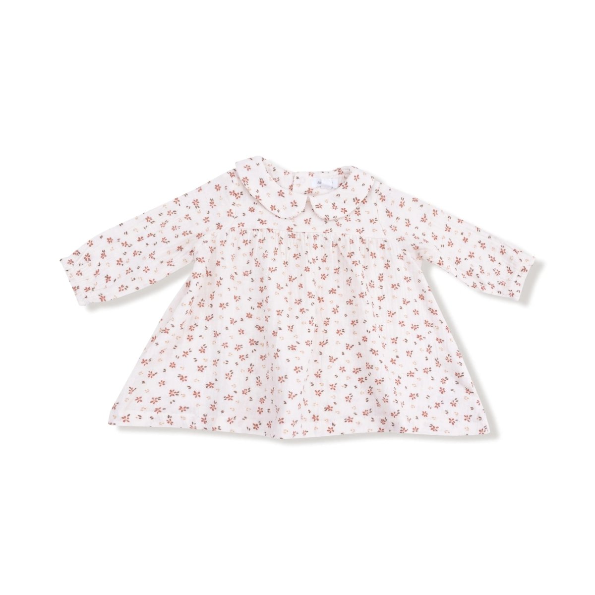 Angel Dear Angel Dear Long Sleeve Peter Pan Collar Dress Diaper Cover - Everetts Place Boutique - 