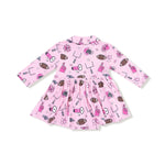 Angel Dear Angel Dear Long Sleeve Polo Bodysuit Dress Babies Bamboo - Everetts Place Boutique - 