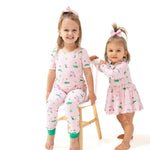 Angel Dear Angel Dear Long Sleeve Polo Bodysuit Dress For Toddlers - Everetts Place Boutique - 