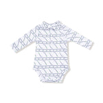 Angel Dear Angel Dear Long Sleeve Polo Bodysuit For Babies And Infants - Everetts Place Boutique - 