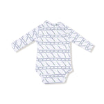 Angel Dear Angel Dear Long Sleeve Polo Bodysuit For Babies And Infants - Everetts Place Boutique - 