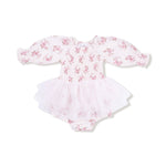 Angel Dear Angel Dear Long Sleeve Smocked Bubble With Tutu Outfit - Everetts Place Boutique - 