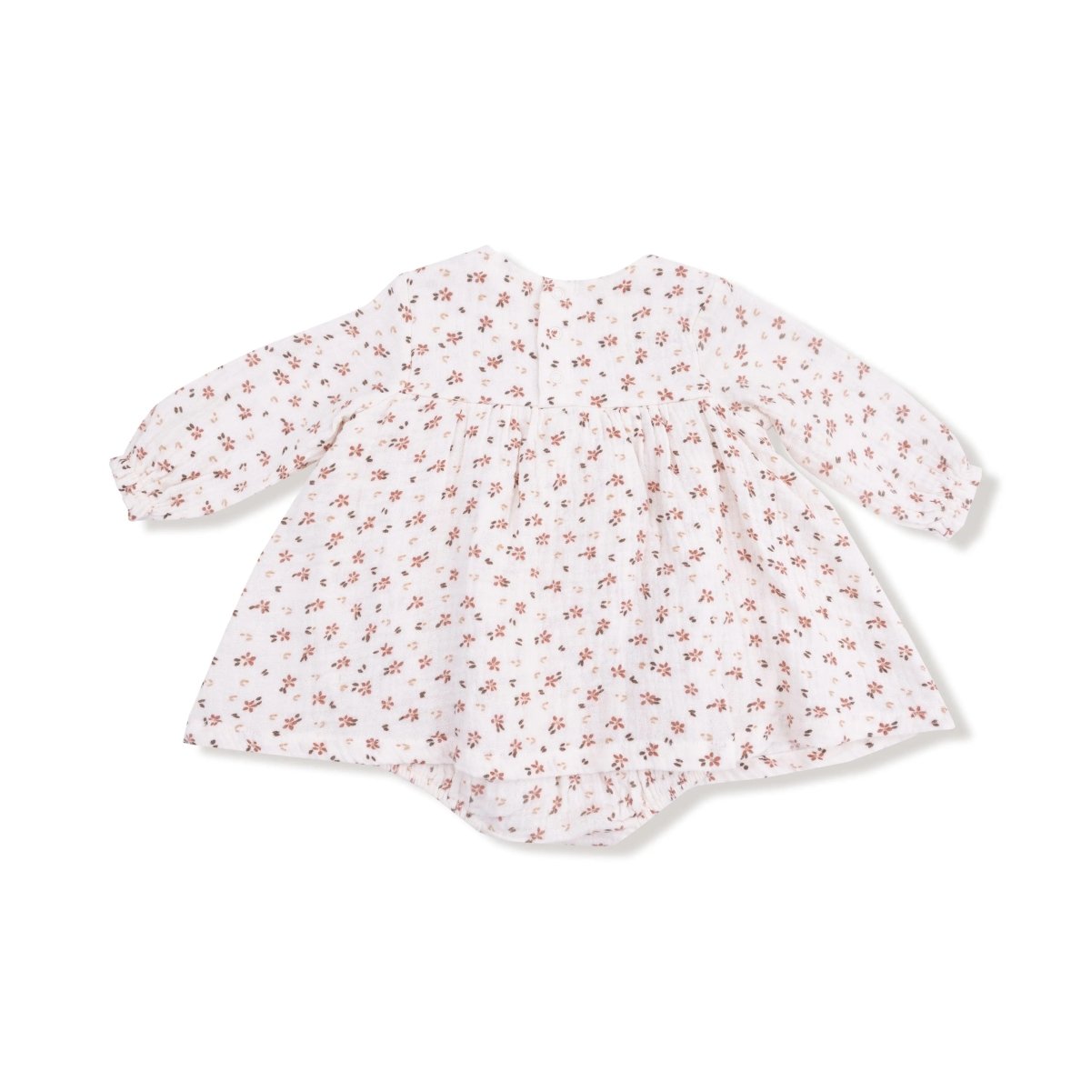 Angel Dear Angel Dear Long Sleeve Smocked Ruffle Bubble With Skirt - Everetts Place Boutique - 
