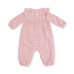 Angel Dear Angel Dear Organic Ruffle Sleeve Romper for Baby Muslin - Everetts Place Boutique - 