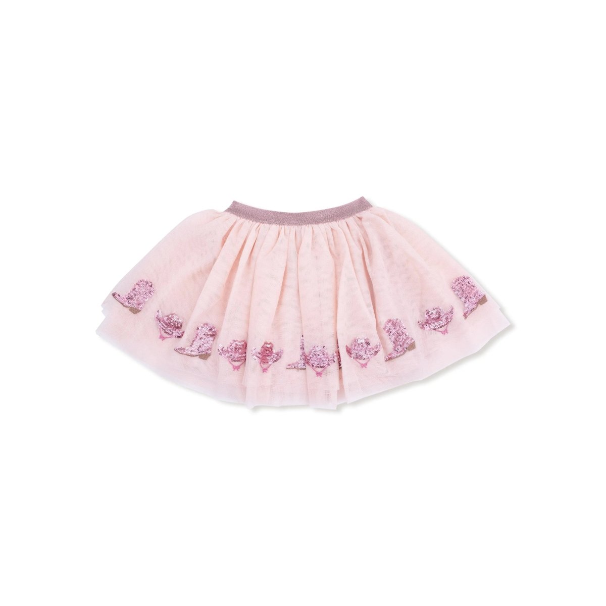 Angel Dear Angel Dear Pink Boot Tutu Skirt For Little Cowgirls - Everetts Place Boutique - 