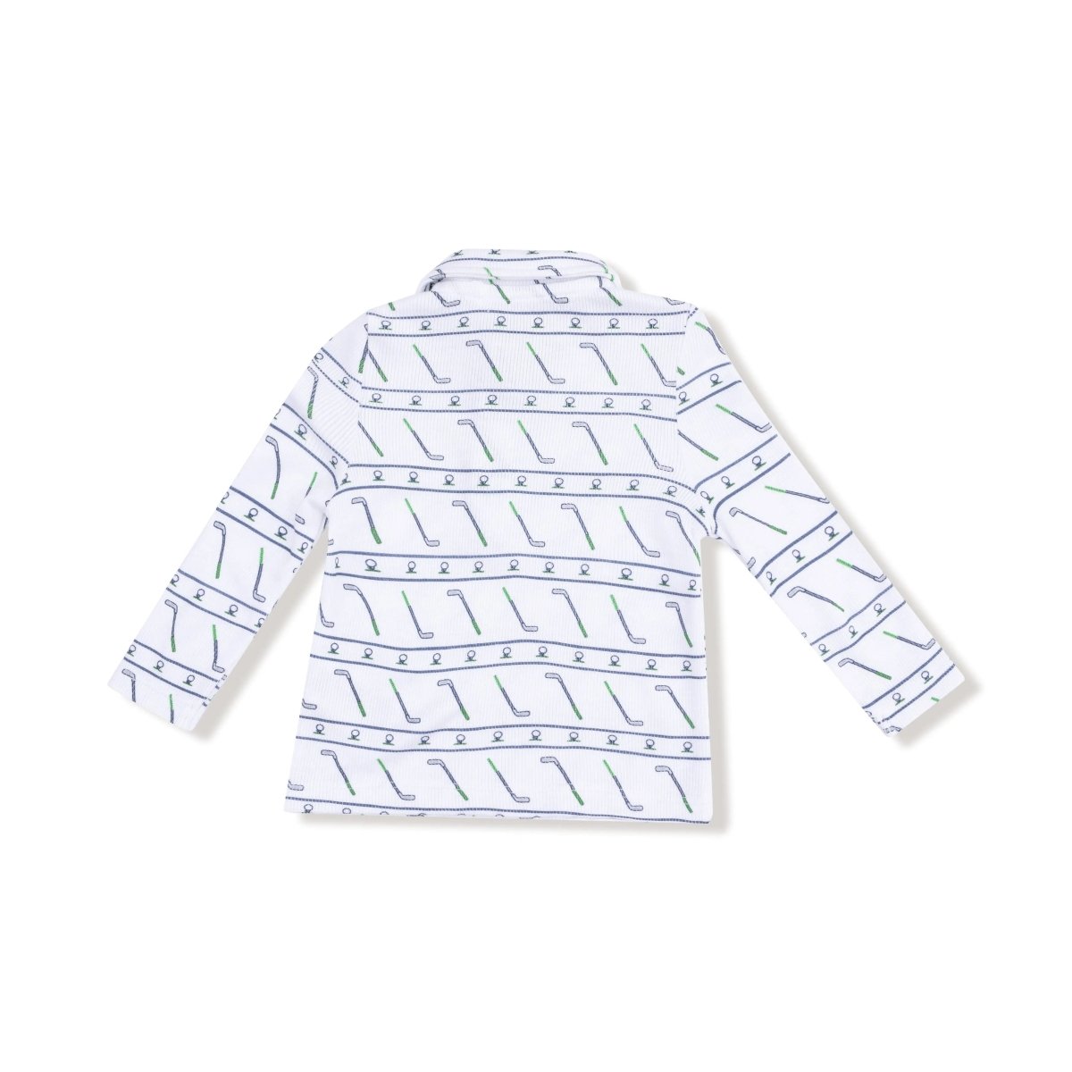 Angel Dear Angel Dear Polo Long Sleeve Shirt Cozy Soft Collar For Baby - Everetts Place Boutique - 