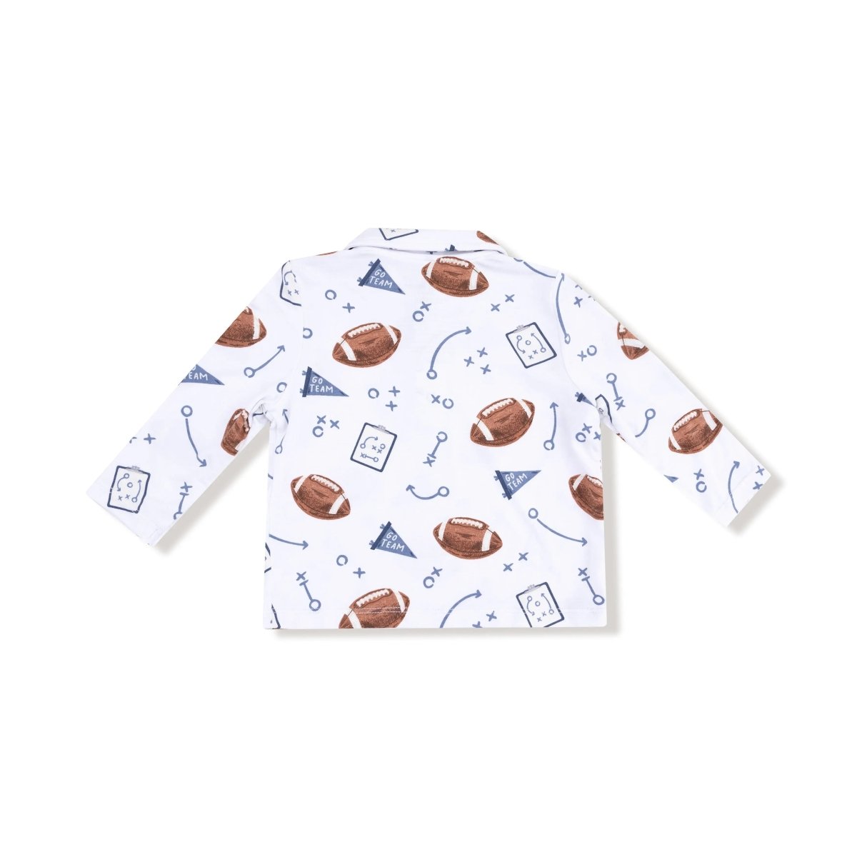 Angel Dear Angel Dear Polo Long Sleeve Shirt for Kids Cozy Warm - Everetts Place Boutique - 