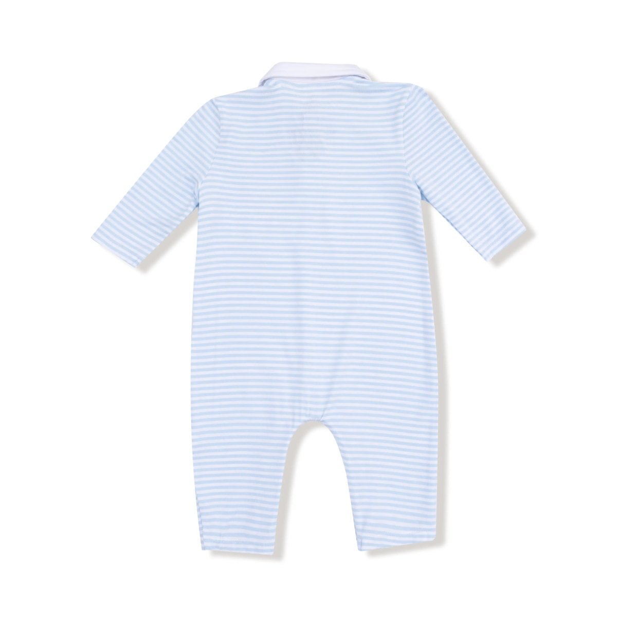 Angel Dear Angel Dear Polo Romper With Golf Cart Applique Silky Bamboo - Everetts Place Boutique - 