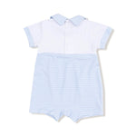 Angel Dear Angel Dear Polo Shortie With Contrast Trim Baby One Piece - Everetts Place Boutique - 